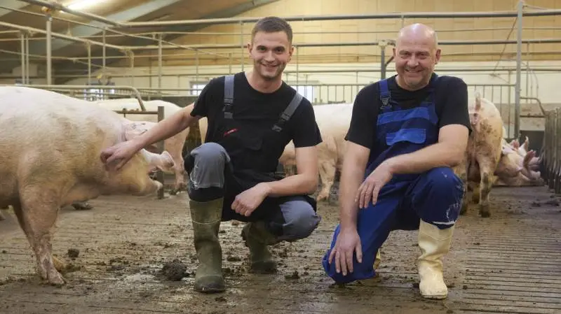 Mads Mølgaard har købt en svineejendom med 1.600 søer sammen med sin arbejdsgiver Bjarne Bak. Fotos Tenna Bang
