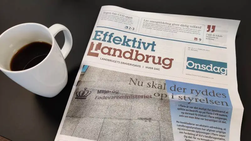 Grundet en teknisk fejl hos vores avisdistributør er Effektivt Landbrug Onsdag desværre ikke udkommet i dag.