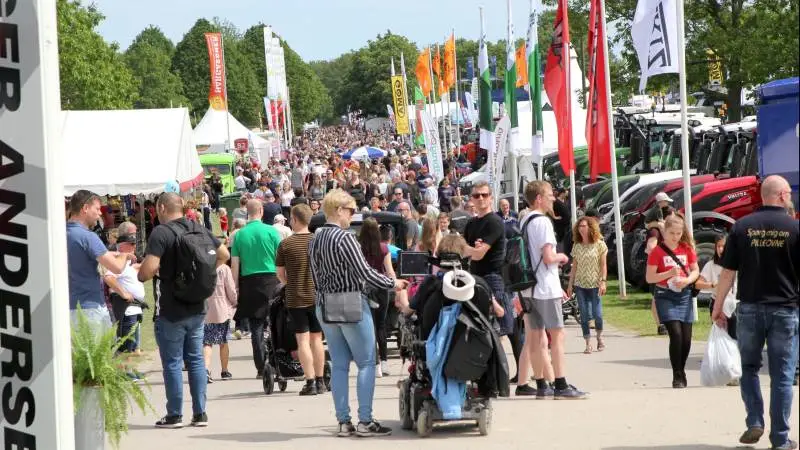 Med over 113.000 gæster var der i 2019 besøgsrekord på Roskilde Dyrskue, og det gav en række udfordringer både indenfor og udenfor Dyrskuepladsen i Roskilde. Foto: Jesper Hallgren