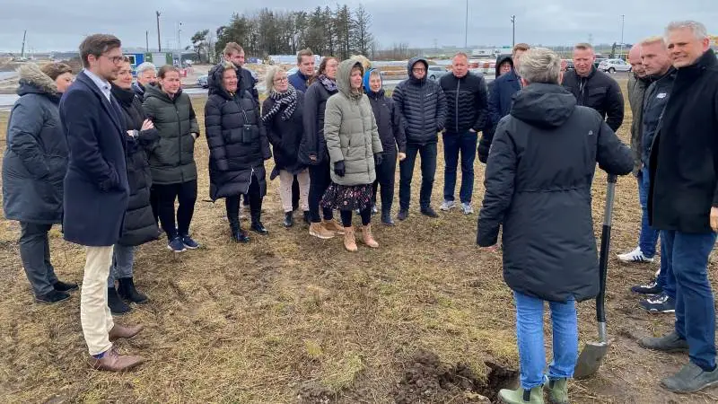 Stepto A/S vil ved årets udgang flytte ind i deres kommende domicil i Støvring. Fotos: Stepto A/S