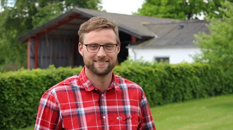 Niels Hauge Mikkelsen dyrker knap 600 hektar jord i området mellem Middelfart og Ejby.