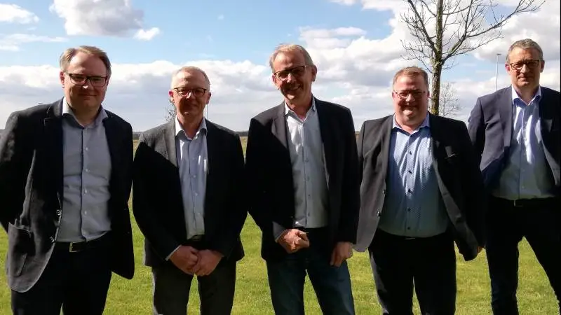 Bestyrelsen for AgroMarkets: Uffe Bertelsen (næstformand), Niels Peter Madsen, Niels Peter Ravnsborg (formand), Henrik Eeg Knudsen og Carsten Kragh Paulsen.