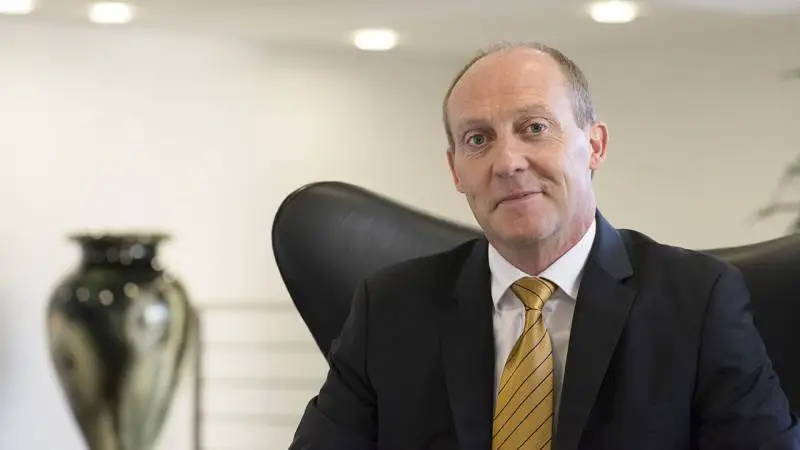 Ifølge bankdirektør i Sydbank, Bjarne Larsen, har banken i øjeblikket 10 landbrug til salg og forventer at have 25 landbrug til salg, når året er slut. Foto: Lars Detlef, Sydbank