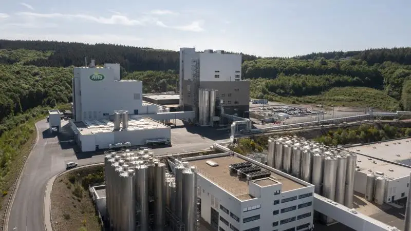 Pronsfeld mejeri i Tyskland. Foto: Arla Foods