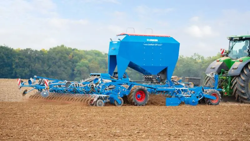 I efteråret sidste år lancerede Lemken en ny såmaskineserie i Solitair DT-udgaven i fire og seks meters arbejdsbredder, men nu lancerer den tyske maskinproducent yderligere en model i serien med 9 meters arbejdsbredde. Pressefoto