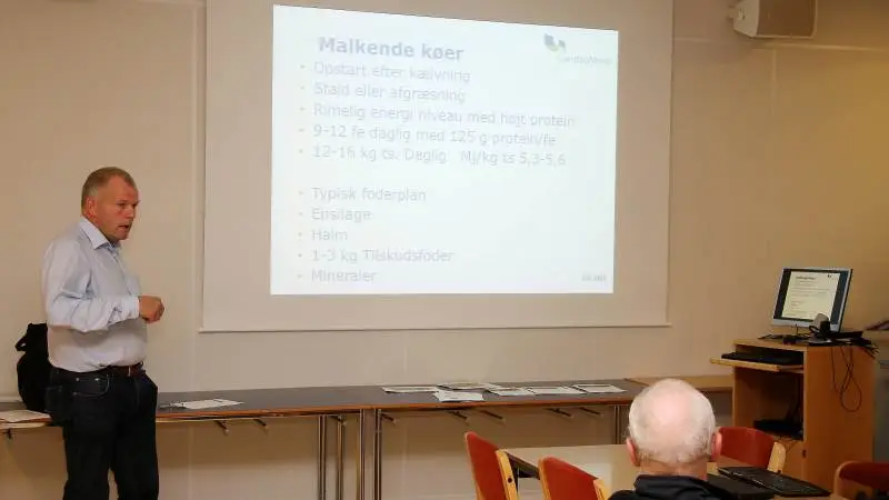 Karsten Brødbæk har regnet sig frem til, at der er bedst forretning i at fede køerne op til slagt, mens tyrekalvene skal hurtigst muligt ud ad klappen, som situationen er lige nu.