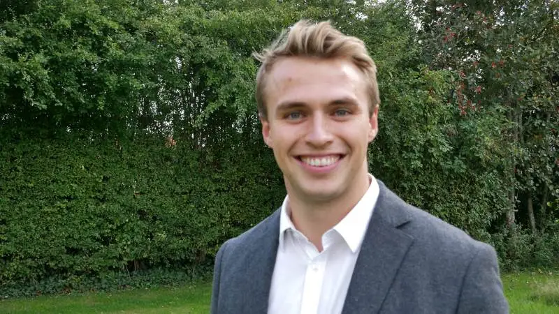 Niels Skovgaard er blevet genvalgt som formand for LandboUngdom. Pressefoto