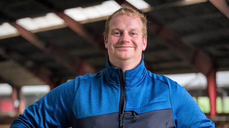 Thomas Søgaard driver bedriften Tastum Jersey syd for Skive. Foto: L&F
