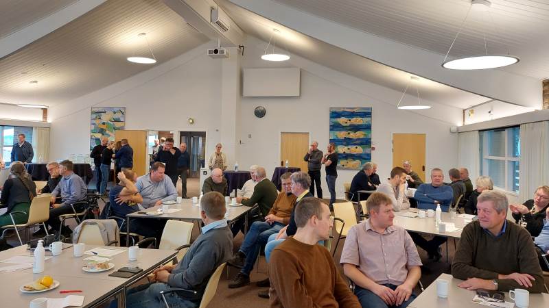 Mere end 50 landmænd deltog i klimadagen, da Seges Innovation, Forenet Kredit og Nykredit i samarbejde med rådgivningsvirksomheden Landbrugsrådgivning Syd, afholdt klimadag i Svendborg den 16. november. 