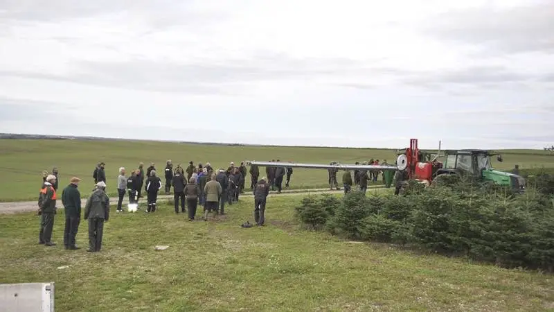 Samlet har knapt 200 juletræsproducenter deltaget i LMO’s sprøjtedemonstrationer. Foto: LMO