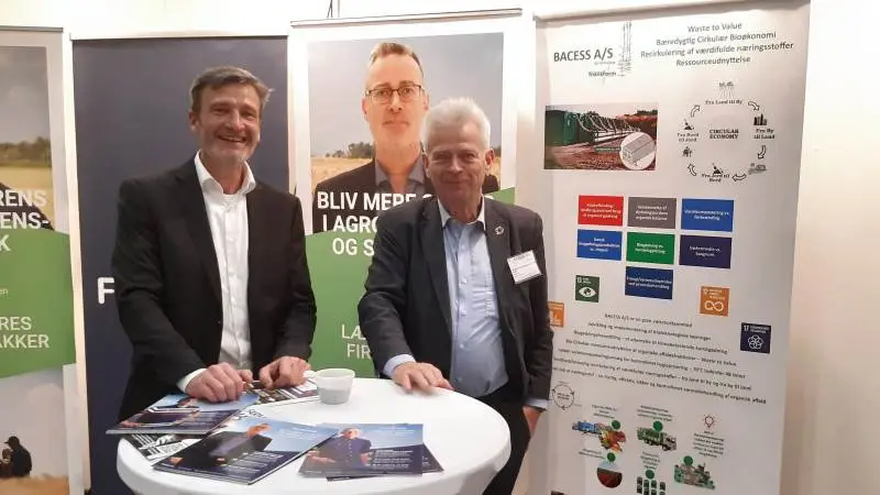 Bacess er nomineret til finalen i den årlige SDG Tech Awards. Her ses de to stiftere af virksomheden Mikkel Dalsgaard (tv) og Jørgen Løgstrup (th). Fotos: Bacess