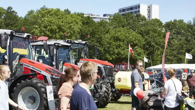 Hen ved 50.000 gæster forventes at fylde dyrskuepladsen, når der til juni igen er Det Fynske Dyrskue. Arkivfoto