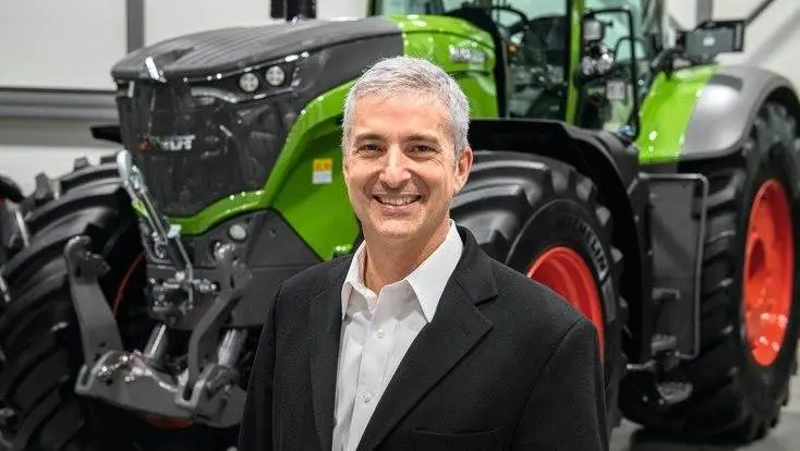 Bestyrelsesformand og adm. direktør i AGCO, Eric Honsotia, er godt tilfreds med årets resultater i den amerikanske maskinkæmpe. Foto: AGCO