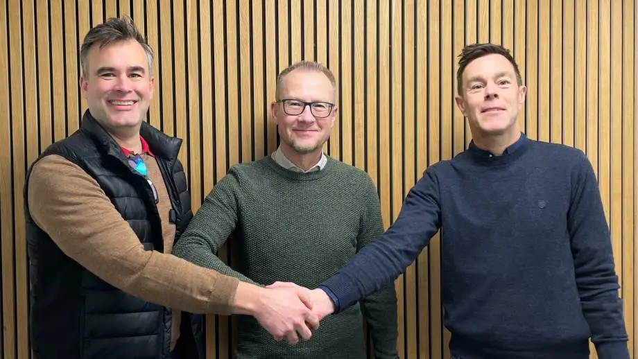 Christian Dall - Daltec (tv) Mikael Kirk - Agrisys og Michael Dall - Daltec (th).