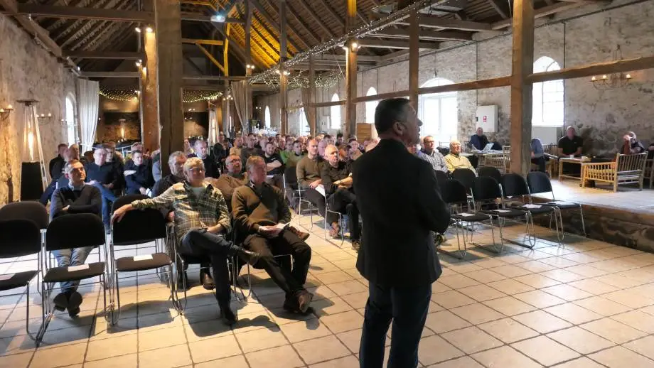 Sonnerupgaard Gods nær Hvalsø dannede rammen om Plantefagligt Forums planteværnsdag. Foto: Bøje Østerlund