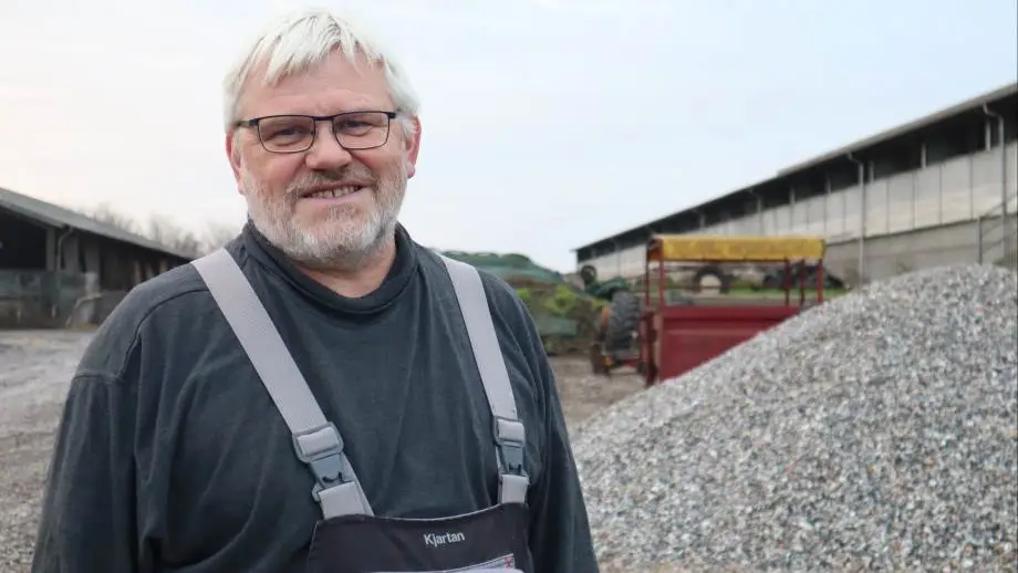 Det økologiske landbrug Sønderhøjgård ApS, der ejes af Kjartan Poulsen (billedet) og Preben Lauridsen, kom ud af 2022 med et resultat på 12,6 millioner kroner. Arkivfoto: Michael Strandfelt