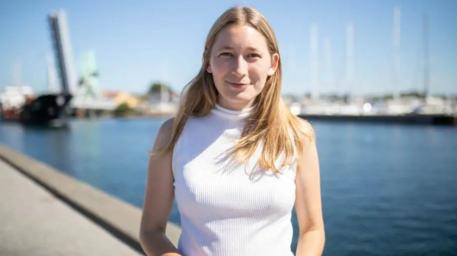 SF's ene EU-parlamentsmedlem, Kira Marie Peter-Hansen. Pressefoto