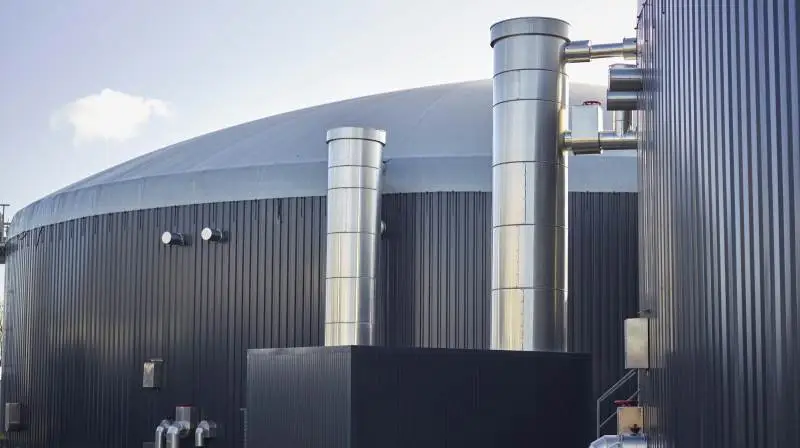 Sindal Biogas er blandt de tre parter i det nye samarbejde, der vil kaste 3 milliarder kroner efter en ny energipark. Arkivfoto: Benny Rytter