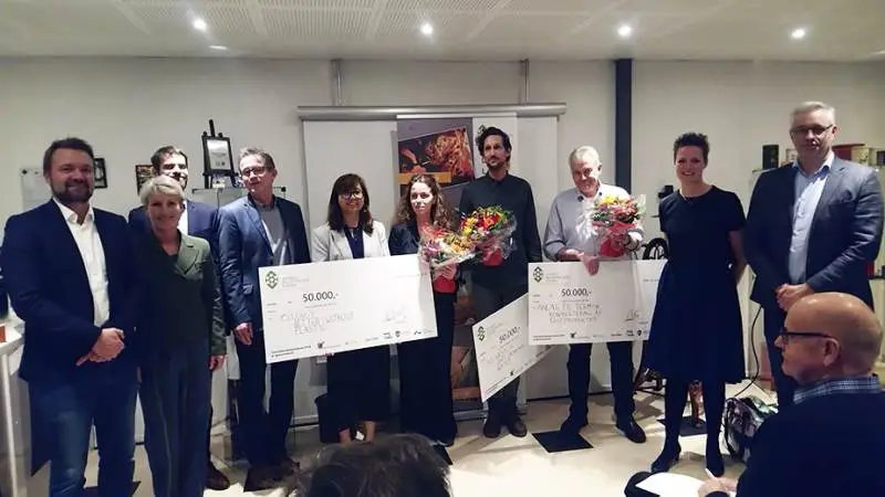 Her ses vinderne af innovationskonkurrencen 2018, der blev afsløret i Viborg tirsdag aften.