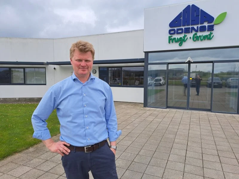 Direktør GASA Odense Frugt Grønt, Jens Nannerup så gerne en større dansk produktion af frugt og grønt.