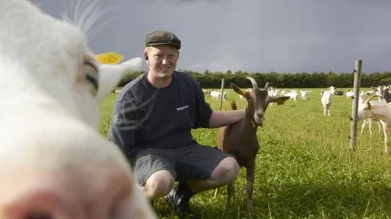 Gedefarmer og ejer af Nørgaards Geder, Tobias Christensen. Arkivfoto: Tenna Bang