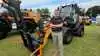 Lars Petersen, salgsdirektør for Case Construction Equipment hos S.D. Kjærsgaard, viste Case 321G XR frem på Hjørring Dyrskue. Den kompakte hjullæsser retter sig mod mange af de daglige opgaver på enhver landbrugsbedrift. Foto: Per Jørgensen