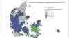 Indsatsbehovet er vist i procent af efterafgrødegrundarealet i de enkelte kystvandoplande, hvor der er kommet krav om at reducere udledningen af kvælstof. Kilde: Agri Nord