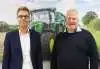 Lars Beck, CEO, Semler Agro (tv.) og Keld Andersen, afgående CEO, Herborg Maskinforretning (th.) Foto: Semler Agro