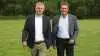 Søren Svanholm (tv) og Palle Jespersen (th) udgør ejerkredsen hos Nybolig Landbrug på Fyn. Ejendomsmæglerfirmaet hedder nu Nybolig Landbrug Svanholm & Jespersen.