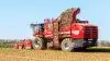 Grimme udvider programmet af roeoptagere med to nye modeller, og det er Rexor 6200 og 6300 Platinum med henholdsvis 20 og 30 tons tankkapacitet. På billedet er det 6200-modellen.