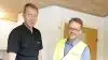 Asger Kjær Nielsen (th), der er kvalitetschef for Danish-systemet og Seges-ansat med Axelborg som daglig arbejdsplads, er i dag på besøg hos Danish Safety Wash, dels for at vise udenlandske kunder den effektivt forebyggende vaske- og desinfektionsprocedure og dels for at mødes med direktør Claus Clausen, Danish Safety Wash. Foto: Bøje Østerlund