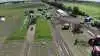 En del af det store forsøgsområde set fra en drone onsdag eftermiddag.