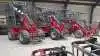 Hos Eco Machines og de tre forhandlere er der altid omkring 30 elektriske Eco Loader på lager og hver måned kommer nye sendinger hjem fra den kinesiske fabrik. Læsserne klargøres og afprøves inden de sammen med de bestilte redskaber sendes ud til kunderne. Fotos: Erik Hansen