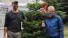Vinder af Danmarks smukkeste juletræ blev Hørslev julemarked Copmann fra Harlev vest for Aarhus. Fotos Henriette Lemvig
