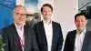 Fra venstre: Henning Schmidt-Petersen, grundlægger og marketingdirektør i AquaGreen, Carl Rehncrona, President Alfa Laval BU Decanters, og Jesper Jarngren, Vice President, Global Sales, Business Unit Decanters hos Alfa Laval. Foto: Alfa Laval