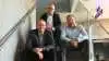 Fra venstre: Jacek Chmara (finansdirektør), Marcin Ussorowski (driftsdirektør), Mathias Eisert (fratrædende direktør). Foto: Polish Agro