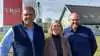Fra venstre: Torben Hansen, næstformand, Sara Jul Sørensen, formand, og Søren Gammelby, næstformand i Landboforeningen VKST.