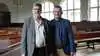 Tidligere bestyrelsesformand, Jens Jacobsen (tv.), og den nye mand på posten, Morten Andersen. Pressefoto