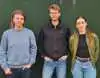 Kommerciel chef, Mads Asbild, plantechef Jonas Korsholt og kunde- og partnerudvikler Mette Sponseller fra Nordic Microbes stod klar til at fortælle Effektivt Landbrug om virksomhedens produkter, da avisen besøgte dem kort før påske.