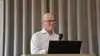 Adm. direktør Steen Bødtker bød velkommen, da Hendrix Genetics Swine onsdag holdt faglig inspirationsdag i Fredericia. Foto: Camilla Bønløkke