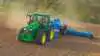 John Deere har særligt udviklet de mindre 8R-modeller til opgaver som såarbejde, hvor effektbehovet kan være lavere, mens de store 8R High-Horsepower-modeller er udviklet med fokus på de tungeste opgaver. Fotos: John Deere