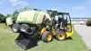 Til dyrskuet medbringer ST Maskintech repræsentanter fra forhandlingen af både JCB, Krone og Amazone. På billedet Søren Nissen, der sammen med Tjebbe Snijder ejer maskinfirmaet lige uden for Ribe. Foto: Erik Hansen  

 