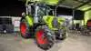 Den nye Claas Arion 5 Cmatic-serie får samme designlinje som de større, nyere Claas-traktorer, blandt andet Axion 9, Axion 8 og Arion 6 Cmatic. Serien afløser Arion 500-programmet og kommer i tre modeller fra 145 til 180 hestekræfter med firecylindret motor og trinløs Cmatic-transmission. Foto: Per Jørgensen
