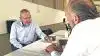- Man skal stille krav til kvaliteten af sin rådgivning og som minimum kræve dokumentation for de seneste fem års handel, mener Martin Merrild, formand for Landbrug & Fødevarer, i en samtale med John Jensen, handelsrådgiver i AgroMarkets, der er ejet af Seges, landboforeninger, m.v. Foto: AgroMarkets