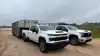 Hver morgen året rundt kører fire hvide pickuptrucks som disse afsted efter kalve hos 25 mælkeproducenter i Wisconsin. Fotos: Kasper Stougård