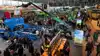 Traktorer, en Lemken-såmaskine og en Kramer-teleskoplæsser giver et indtryk af bredden på Agritechnica, hvor de besøgende kan studere teknikken tæt på. I 2027 bliver samspillet mellem maskiner, data og mennesker et hovedtema under overskriften »Connecting Agricultural Intelligence«. Udstillingen skal vise, hvordan sensorer, kunstig intelligens og dataudveksling kan omsættes til mere præcis markdrift og bedre udnyttelse af ressourcerne. Foto: Per Jørgensen