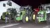 For at genere trafikken mindst muligt foregik »masse-flytningen« af John Deere-traktorerne og diverse redskaber fra Semler Agro i Næstved til den nye afdeling på Lolland midt om natten. Foto: Jesper Hallgren