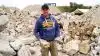- Beton fra forskellige bygningsanlæg kan genbruges efter en sortering har fundet sted, og det er nedknust, lyder det fra Thomas Ravn Christensen. Foto: Henrik Sieben