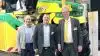 Ploeger AT5105 efterlader et godt såbed ved nedfældning på sortjord. Her ses fra venstre Kurt Eg og Svend Aage Jensen (begge fra Brørup Traktor- & Maskincenter) sammen med Dorus van Esch, der er Product Sales Manager hos Ploeger. Ploeger AT4103 LNMS er en 3-hjulet letvægter. Reservedele til Ploegers selvkørende rive CM4240 kan også leveres fra Brørup.