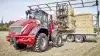 9580’eren fra Weidemann har fået tilføjet mere ballastvægt. De ekstra næsten 800 kg giver maskinen en tippelast på 6.320 kg. Det er hele 1.030 kg mere end lillebror 9080. 